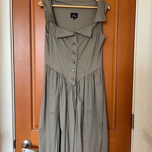 Vivienne Westwood / 80s style party dress in stone